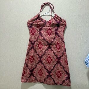 H&M Printed Halter Dress